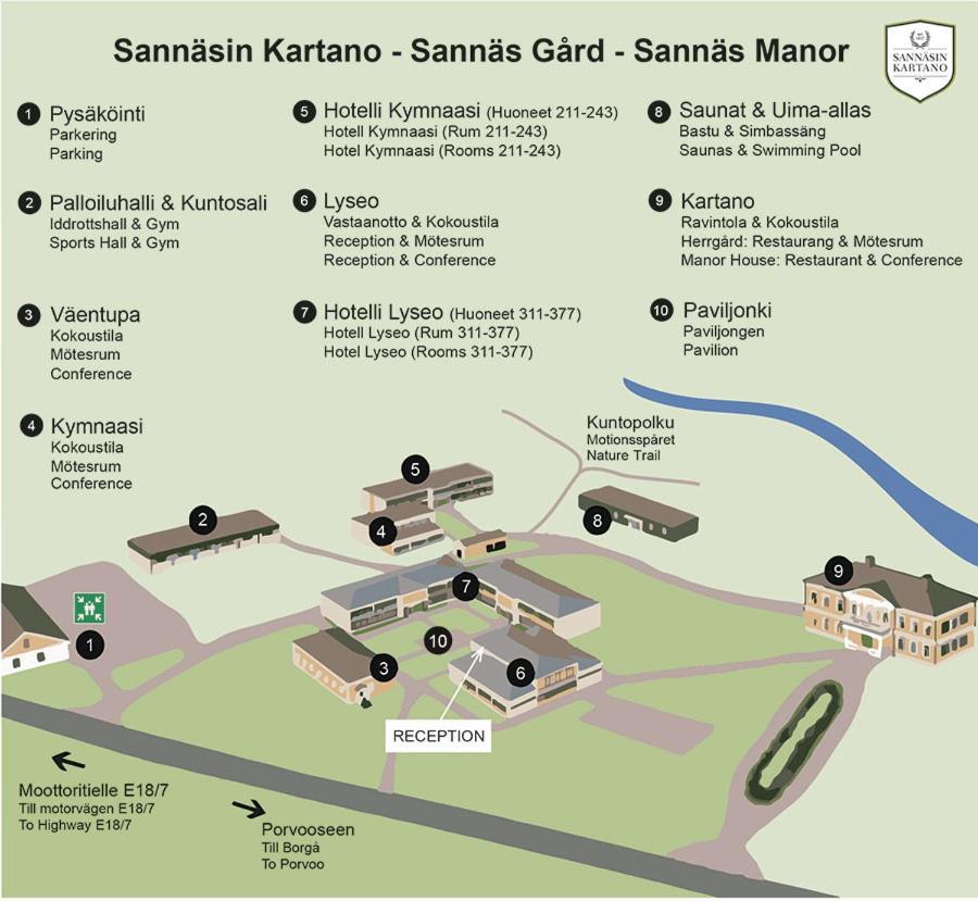 Hotel Sannasin Kartano Extérieur photo